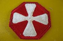 US ARMY PATCH 8th ARMY NORMANDY EUROPE FRONT