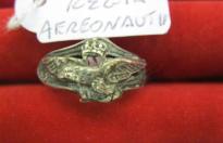 Bellissimo anello italiano in argento da pilota della regia aronautica n.4