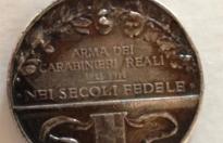 Bella medaglia italiana prima guerra mondiale per centenario reali carabinieri cod rrcccen