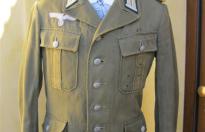 Stupenda giacca tedesca DAK / SUD FRONT da ufficiale trasmissioni co foto n.19222