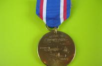AMERICAN CIVIL WAR 125 ANNIVERSARY 1862 1987 TRIBUTE TO THE MEN OF THE UNION AND CONFEDERATE NAVY MEDAL