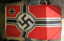 Bellssima e rara bandiera da combattimento tedesca ww2 misura 1,00 x 1,50  cm  n.sos