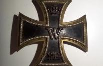 Spettacolare Croce di ferro di prima classe tedesca della prima guerra mondiale COD. EK1FIRST