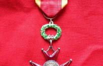 Ordine Equestre di San Gregorio Magno. Croce di Cavaliere 1831 argento 925 cod zip1