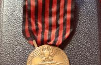 Medaglia commemorativa della spedizione in Albania in bronzo variante 3° tipo cod s3