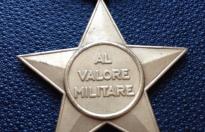 splendida stella in bronzo al valore militare italiana cod ve2