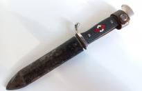 Rarissimo pugnale della Hitler Jugend di secondo tipo produttore  RZM M7/1/39 = Gebr Christians (Christianswerk) cod Gebr