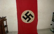 Grandissima e bellissima Parteiflagge tedesca ww2 NSDAP n.1937