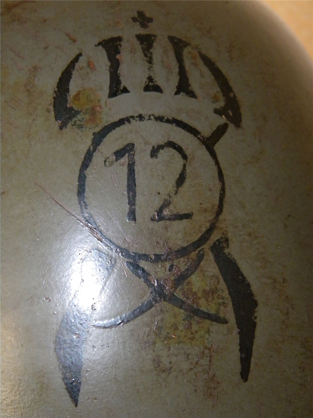 Pochoir Pour Casque Militaire Italien Modèle 33 - Fregio Di Fanteria (infanterie)