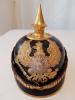 Rarissimo pickelhaube da freiwilligen del 96 rgt di fanteria 2 btg del Reuss cod reuss