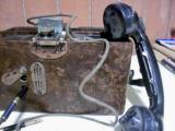 Completissimo telefono da campo tedesco ww2 c/batteria originale n.1