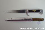 Splendido pugnale fascista mod 32 con fodero nichelato cod. RMF114