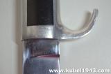 Splendido pugnale fascista mod 32 con fodero nichelato cod. RMF114