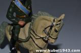 Splendido soldatino del ventennio LINEOL con DUCE A CAVALLO  n. RF0