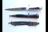 Splendido raro pugnale fascista mod.37 con rarissime sospenzioni in pelle mod 39 cod 37pel