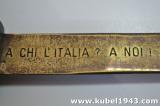 Rarissimo tagliacarte fascista con scatola originale del 1933 decennale della MVSN (fascio di Rifredi)