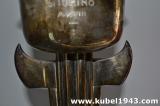 Stupenda coppa trofeo fascista con dedica n. rm3fasc