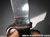 Bel pugnale HJ della gioventu' hitleriana di primo tipo con motto sulla lama cod FX1P