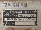 grande radio tedesca ww2 VOLKSRADIO VE301 n.1944