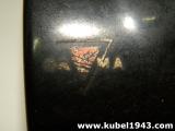 Rarissima macchina da scrivere tedesca ww2 con tasto ss e sua custodia prod. GROMA n.2