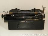 Rarissima macchina da scrivere tedesca ww2 con tasto ss e sua custodia prod. GROMA n.2