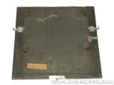 Rarissima macchina da scrivere tedesca ww2 con tasto ss e sua custodia prod. GROMA n.2