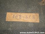 Rarissima macchina da scrivere tedesca ww2 con tasto ss e sua custodia prod. GROMA n.2