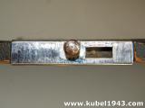 Rarissima macchina da scrivere tedesca ww2 con tasto ss e sua custodia prod. GROMA n.2