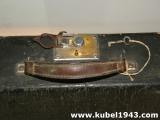 Rarissima macchina da scrivere tedesca ww2 con tasto ss e sua custodia prod. GROMA n.2
