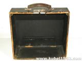 Rarissima macchina da scrivere tedesca ww2 con tasto ss e sua custodia prod. GROMA n.2