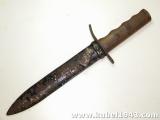 Bel pugnale fascista mod. 35 da marcia ww2 CC.NN. mvsn n.82