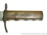 Bel pugnale fascista mod. 35 da marcia ww2 CC.NN. mvsn n.82