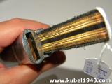Bel pugnale fascista mod 32 becco aquila corto n.51 con fodero nichelato