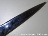 Bel pugnale fascista mod 32 becco aquila corto n.51 con fodero nichelato