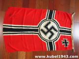 Ruspante bandiera tedesca ww2 KRIEGSFLAGGE  da combattimento mis 80x135 cm n.89