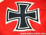 Ruspante bandiera tedesca ww2 KRIEGSFLAGGE  da combattimento mis 80x135 cm n.89