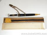 Splendido lotto fascista pugnale mod 37 piu' cinturone in brocato con scatola n.807
