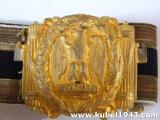 Splendido lotto fascista pugnale mod 37 piu' cinturone in brocato con scatola n.807