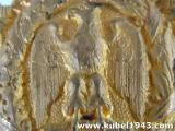Splendido lotto fascista pugnale mod 37 piu' cinturone in brocato con scatola n.807