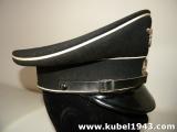 Spettacolare e rarissimo schirmmutze tedesco  ww2 da sottufficiale ( Haupttruppführer) delle SS ALLGEMEINE n.1