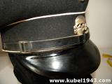 Spettacolare e rarissimo schirmmutze tedesco  ww2 da sottufficiale ( Haupttruppführer) delle SS ALLGEMEINE n.1