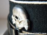 Spettacolare e rarissimo schirmmutze tedesco  ww2 da sottufficiale ( Haupttruppführer) delle SS ALLGEMEINE n.1