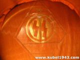 Spettacolare e rarissimo schirmmutze tedesco  ww2 da sottufficiale ( Haupttruppführer) delle SS ALLGEMEINE n.1