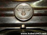 Bellissima radio tedesca in bachelite del periodo bellico DEUTSCHER KLEINEMPFANGER 1938  n.102