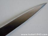 Splendido e raro pugnale fascista mod 37 con sospenzioni in metallo  F66 e pendaglio  screziato per alta uniforme  