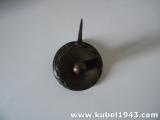 Bellissimo fascio littorio in bronzo montato su base in marmoo nero n.1