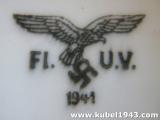 Bellissimo lotto di ceramica tedesca ww2 della luftwaffe n.41