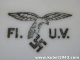 Bellissimo lotto di ceramica tedesca ww2 della luftwaffe n.41