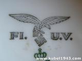 Bellissimo lotto di ceramica tedesca ww2 della luftwaffe n.41