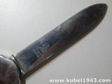 Spettakolare coltello gravitazionale tedesco da paracadutista prod. SMF  di primo tipo n.20